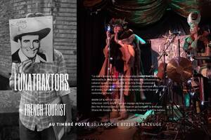 Concert Lunatraktors & French Tourist