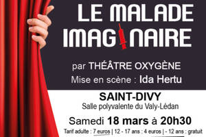 Représentation « Le Malade Imaginaire » de Molière par Théâtre Oxygène (Finistère)