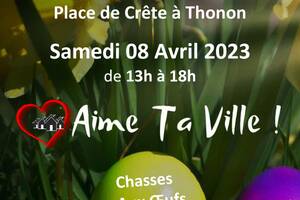 Evénément Récréatif - Chasse aux Oeufs - Aime Ta Ville !