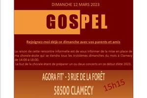 CONCERT DE GOSPEL _ MISTER BLAIZ