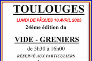 Vide greniers du lundi de Pâques