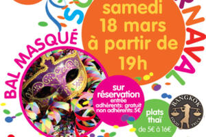 Soirée Carnaval, bal masqué