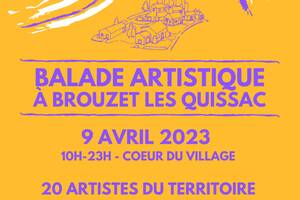 Balade artistique 2023 à Brouzet Les Quissac