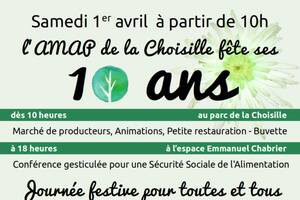 L'AMAP de la Choisille fête ses 10 ans