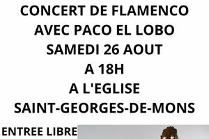 Paco el Lobo à l'eglise de St Georges / Flamenco