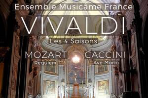 Concert à Paris : Les 4 Saisons de Vivaldi, Requiem de Mozart, Ave Maria de Caccini, Bach & Telemann