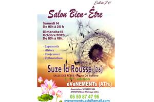 SALON BIEN -ÊTRE  SUZE LA ROUSSE   (26790) éVèNEMENTS (ATh.)