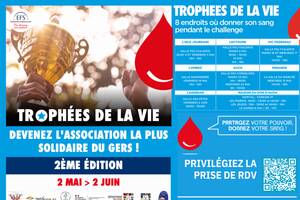 Trophées de la Vie - Challenge inter-associations pour le don du sang