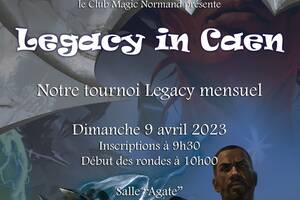 Jeu de Cartes Magic l'Assemblée, tournoi Avril