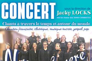 Concert Jacky LOCKS et son ensemble vocal NOVO GENERE