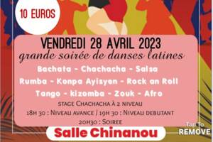 GRANDE SOIREE DE DANSES LATINES ET MIX