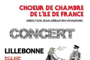 Concert Choeur de Chambre de l'Ile de France