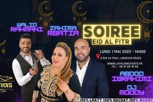 Soirée Marocaine de l'Aïd al-Fitr avec Walid Rahmani et Zahira Rbatia