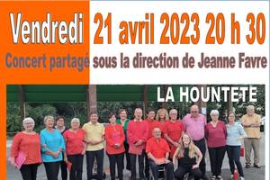 concert chorale Croq'notes et la Hountète à Pessac