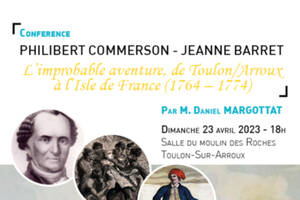 Conférence Philibert Commerson – Jeanne Barret : l’improbable aventure...