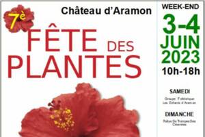 Fête des plantes au château d'Aramon