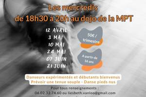 Cours de danse contemporaine pour ados/adultes