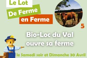 Le Lot de Ferme en Ferme - GAEC Bio-Loc ouvre sa ferme !