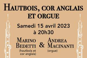 Orgue et hautbois (et cor anglais)