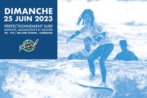 Surf pour déficients visuels - Perfectionnement avec Ted Surf School (sur inscription) 