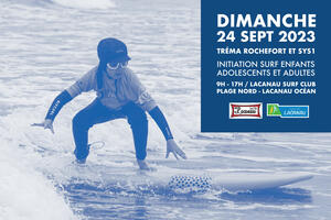 photo Surf pour déficients visuels - Initiation avec TREMA de Rochefort (sur inscription)