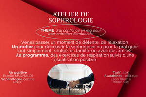 ATELIER DE SOPHROLOGIE ADULTE