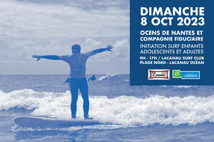 Surf pour déficients visuels - Initiation avec OCENS de Nantes (sur inscription)