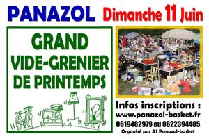 DIM 11 JUIN : GRAND VIDE-GRENIER DE PRINTEMPS à PANAZOL (Limoges)
