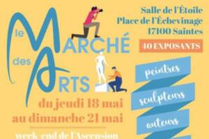 Le marche des arts de Saintes