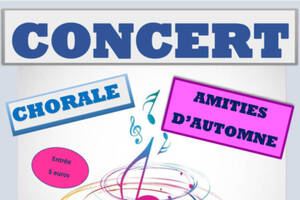 CONCERT CHORALE AMITIES D'AUTOMNE