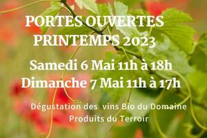 DOMAINE VIRGILE JOLY - JOURNÉES PORTES OUVERTES 6&7 MAI 2023 - SAINT GUIRAUD