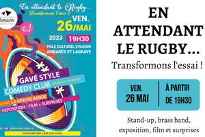 « En attendant le rugby …. Transformons l’essai ! »