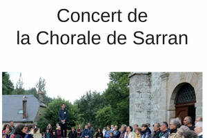 Concert de la chorale de Sarrant