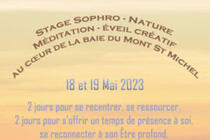 Stage sophro-nature et méditation dans la Baie du Mont Saint Michel