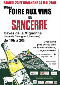 89e foire aux vins de Sancerre