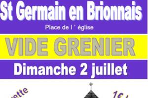 Vide grenier à St Germain en Brionnais