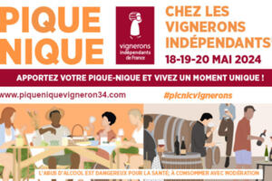 Pique-Nique chez le Vigneron Indépendant - 18-19-20 mai 2024