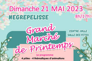 Grand marché de printemps