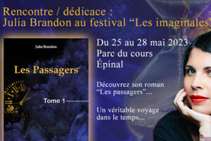 Épinal : Rencontrez Julia Brandon aux Imaginales 2023