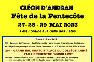Festivités de Pentecôte Cléon d'Andran