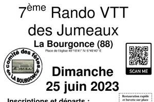 7ème Rando VTT des Jumeaux à La Bourgonce (88)