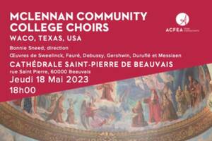 Concert Exceptionnel des Choeurs de McLennan Community College