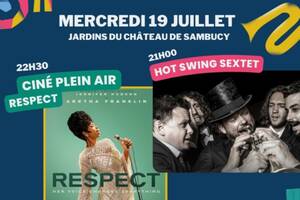 Millau Jazz Festival - Hot Swing Sextet + Ciné plein air, Respect, Aretha Franklin - 19 Juillet