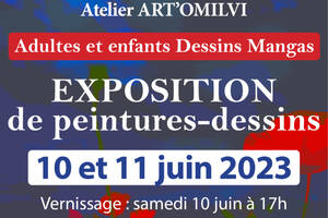 Atelier ART'OMILVI - Exposition Peintures et Dessins