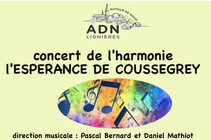 CONCERT de l'Harmonie de COUSSEGREY