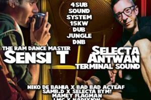 Sound System Dub Session | Sensi T & Selecta Antwan REGGAE, DUB, DnB, LIVE SHOW