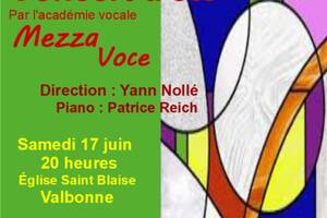 Concert d'été Mezza Voce