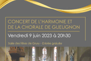 Concert de L'Hamornie et Chorale de Gueugnon