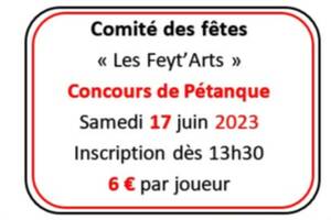 Concours de pétanque