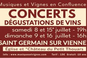 CONCERTS ET DEGUSTATIONS DE VINS 